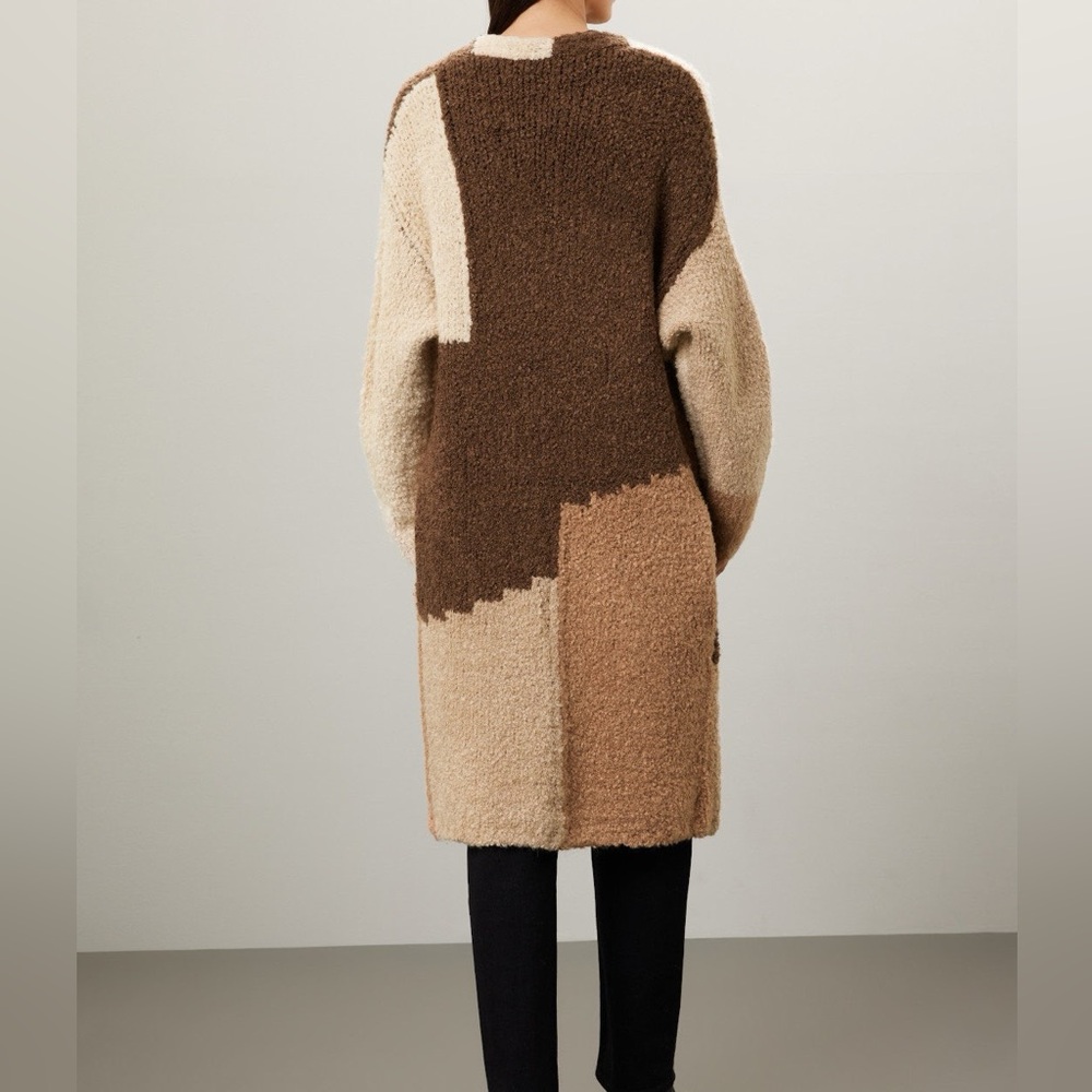 Osman Yousefzada x RTR Colorblock Cardigan Sweater, M - Picture 5 of 12